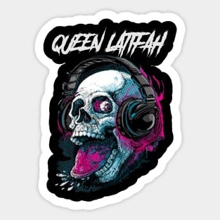 QUEEN LATIFAH RAPPER Sticker